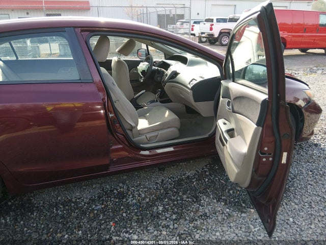 45014301 :رقم المزاد ، 19XFB2F59CE374895 vin ، 2012 Honda Civic Lx مزاد بيع