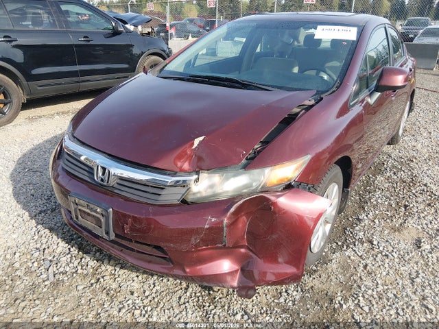 45014301 :رقم المزاد ، 19XFB2F59CE374895 vin ، 2012 Honda Civic Lx مزاد بيع