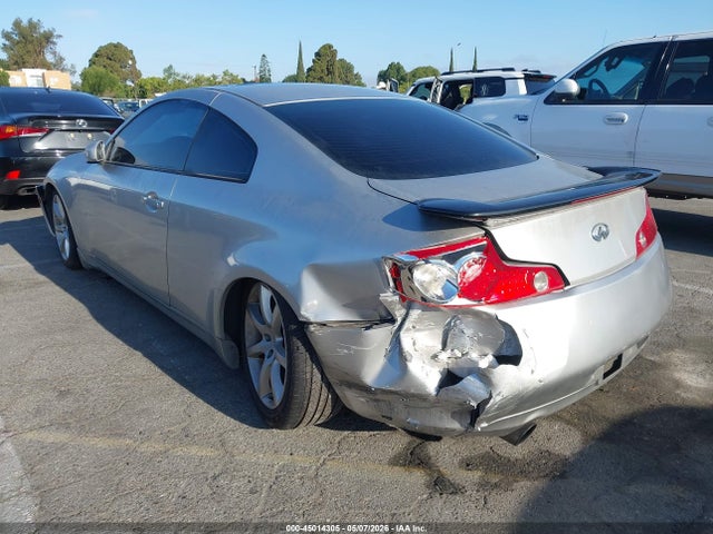 45014305 :رقم المزاد ، JNKCV54E63M208865 vin ، 2003 Infiniti G35 Base W/6 Speed Manual مزاد بيع