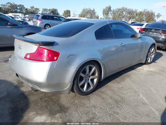 45014305 :رقم المزاد ، JNKCV54E63M208865 vin ، 2003 Infiniti G35 Base W/6 Speed Manual مزاد بيع