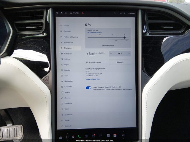 Aukcja sprzedaży 2019 Tesla Model X, vin: 5YJXCAE29KF149873, numer aukcji: 45014319