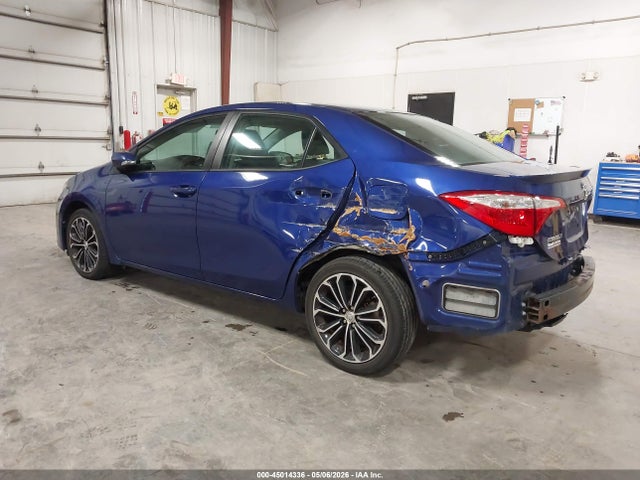 2016 Toyota Corolla S Plus მანქანა იყიდება აუქციონზე, vin: 5YFBURHEXGP434671, აუქციონის ნომერი: 45014336