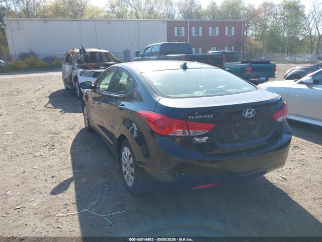 2012 Hyundai Elantra Gls მანქანა იყიდება აუქციონზე, vin: 5NPDH4AE9CH095533, აუქციონის ნომერი: 45014403