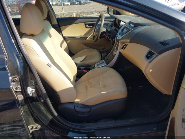 2012 Hyundai Elantra Gls მანქანა იყიდება აუქციონზე, vin: 5NPDH4AE9CH095533, აუქციონის ნომერი: 45014403