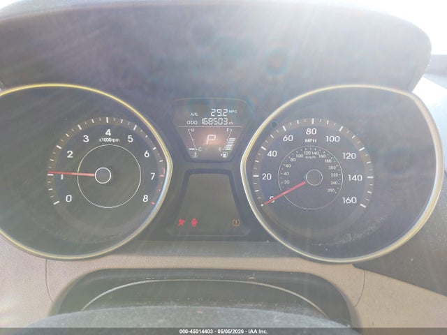 2012 Hyundai Elantra Gls მანქანა იყიდება აუქციონზე, vin: 5NPDH4AE9CH095533, აუქციონის ნომერი: 45014403