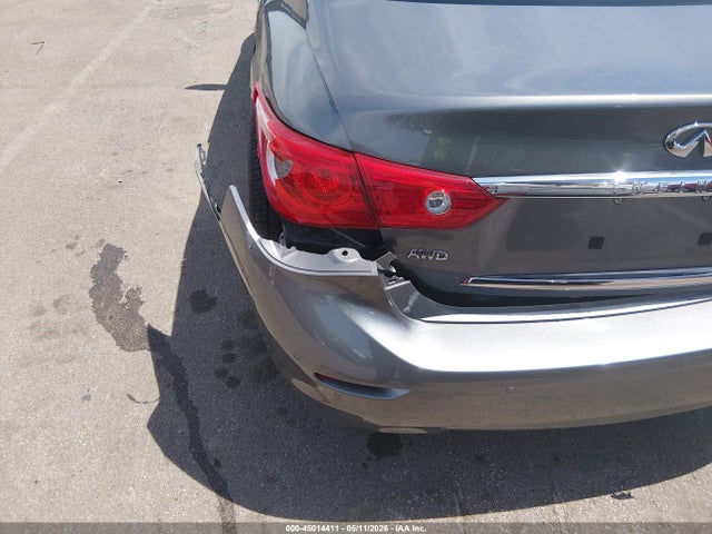 45014411 :رقم المزاد ، JN1BV7ARXEM705939 vin ، 2014 Infiniti Q50 Sport مزاد بيع