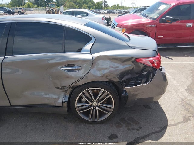 45014411 :رقم المزاد ، JN1BV7ARXEM705939 vin ، 2014 Infiniti Q50 Sport مزاد بيع