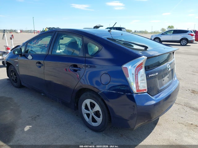 45014418 :رقم المزاد ، JTDKN3DU2E0376750 vin ، 2014 Toyota Prius Two مزاد بيع