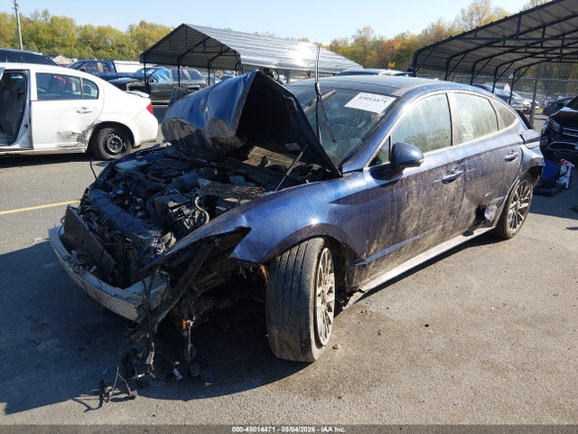 2020 Hyundai Sonata Limited მანქანა იყიდება აუქციონზე, vin: 5NPEH4J24LH007398, აუქციონის ნომერი: 45014471