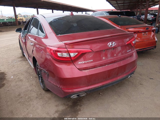 45014579 :رقم المزاد ، 5NPE34AF1GH341038 vin ، 2016 Hyundai Sonata Sport مزاد بيع