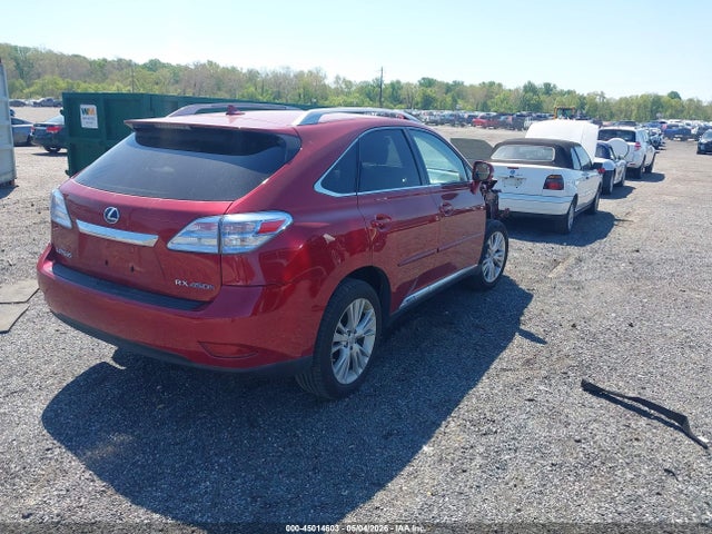 2010 Lexus Rx 450h მანქანა იყიდება აუქციონზე, vin: JTJBC1BA0A2020148, აუქციონის ნომერი: 45014603
