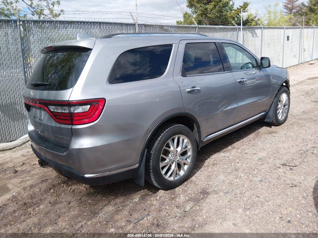 2015 Dodge Durango Citadel მანქანა იყიდება აუქციონზე, vin: 1C4SDJET2FC742137, აუქციონის ნომერი: 45014706