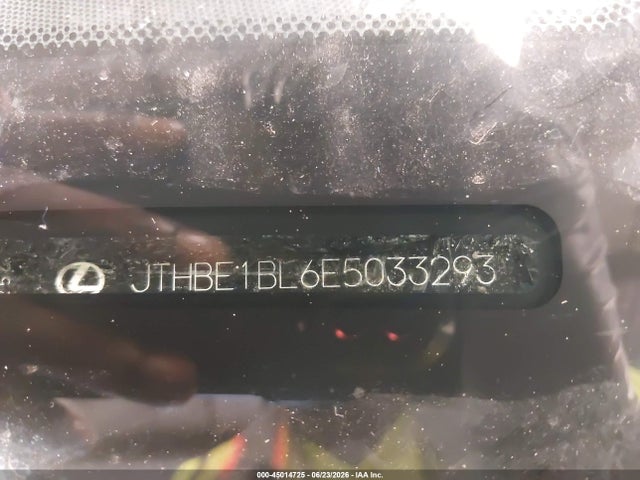 45014725 :رقم المزاد ، JTHBE1BL6E5033293 vin ، 2014 Lexus Gs 350 مزاد بيع