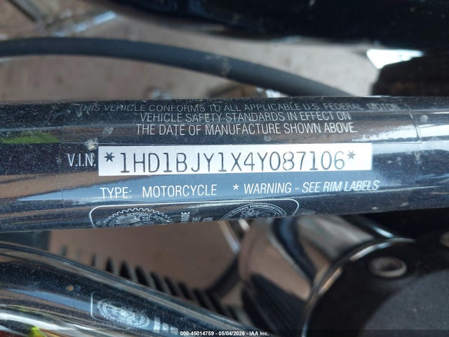 Auction sale of the 2004 Harley-davidson Flstc, vin: 1HD1BJY1X4Y087106, lot number: 45014759