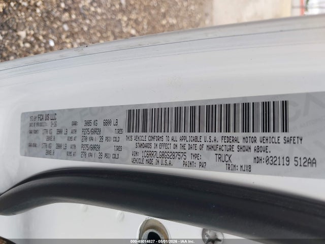 RAM 1500 Big Horn 2016 1C6RR7LG8GS287575 Image 9