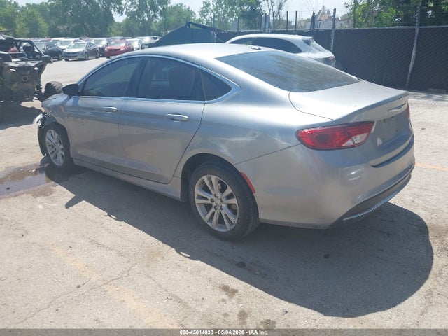 2015 Chrysler 200 Limited მანქანა იყიდება აუქციონზე, vin: 1C3CCCAB9FN649060, აუქციონის ნომერი: 45014833