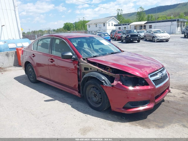 2013 Subaru Legacy 2.5i მანქანა იყიდება აუქციონზე, vin: 4S3BMCA63D3036044, აუქციონის ნომერი: 45014920
