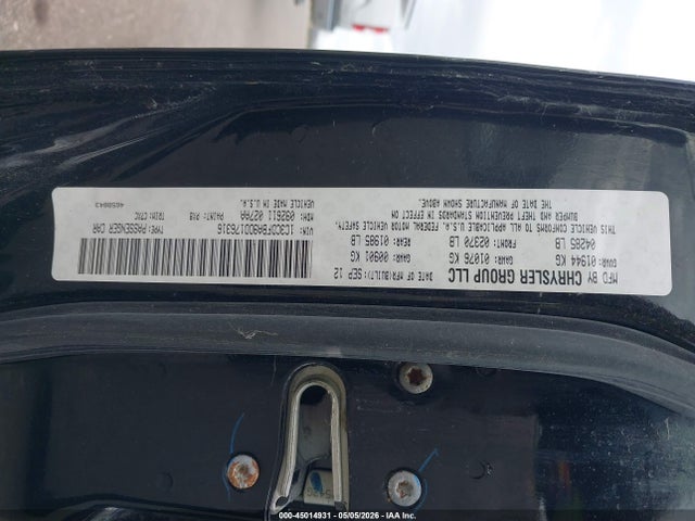 45014931 :رقم المزاد ، 1C3CDFBA9DD176316 vin ، 2013 Dodge Dart Rallye مزاد بيع