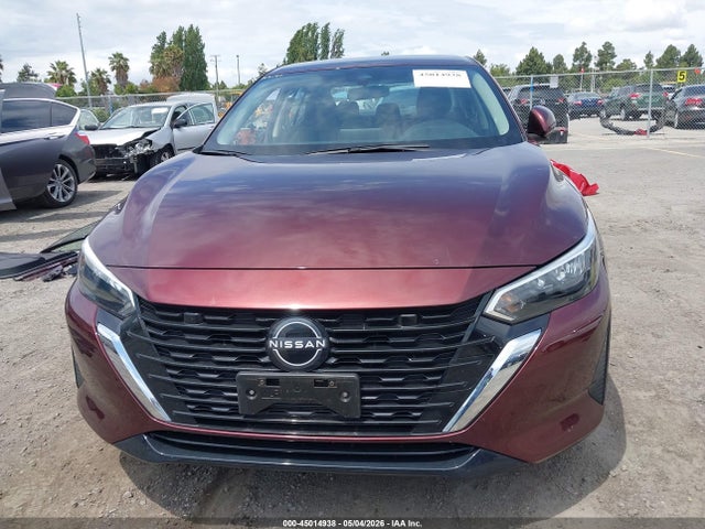 2025 Nissan Sentra Sv მანქანა იყიდება აუქციონზე, vin: 3N1AB8CV4SY243987, აუქციონის ნომერი: 45014938