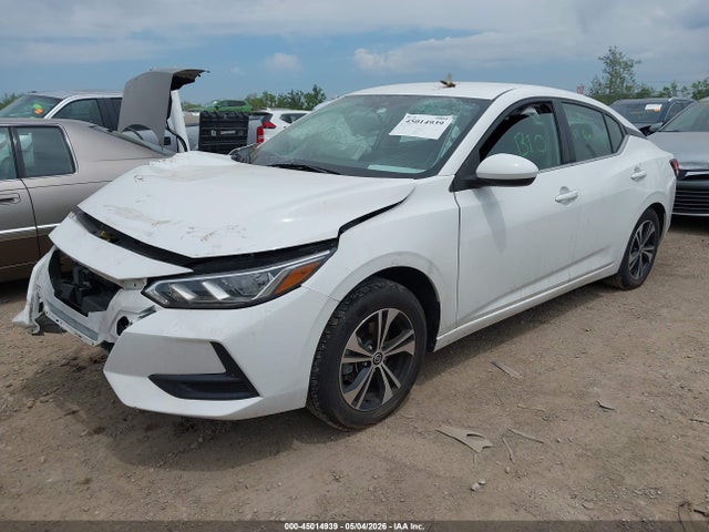 2022 Nissan Sentra Sv Xtronic Cvt მანქანა იყიდება აუქციონზე, vin: 3N1AB8CVXNY321340, აუქციონის ნომერი: 45014939