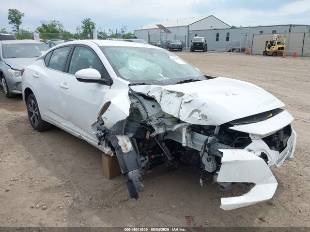2022 Nissan Sentra Sv Xtronic Cvt მანქანა იყიდება აუქციონზე, vin: 3N1AB8CVXNY321340, აუქციონის ნომერი: 45014939