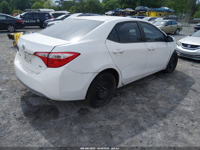 45015033 :رقم المزاد ، 2T1BURHE8GC671367 vin ، 2016 Toyota Corolla Le مزاد بيع