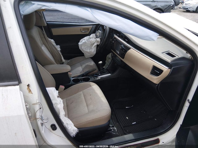 45015033 :رقم المزاد ، 2T1BURHE8GC671367 vin ، 2016 Toyota Corolla Le مزاد بيع