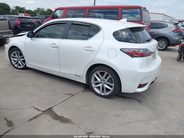 Aukcja sprzedaży 2016 Lexus Ct 200h, vin: JTHKD5BH5G2267368, numer aukcji: 45015040