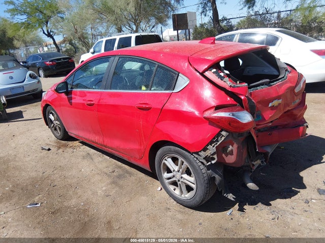 3G1BE6SM1HS588324 Chevrolet Cruze Lt Auto