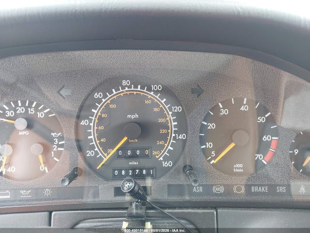 1993 Mercedes-benz 500 Sel მანქანა იყიდება აუქციონზე, vin: WDBGA51E8PA099172, აუქციონის ნომერი: 45015144