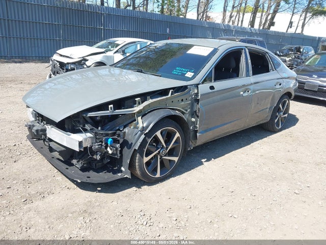 45015149 :رقم المزاد ، 5NPEJ4J21MH098992 vin ، 2021 Hyundai Sonata Sel Plus مزاد بيع