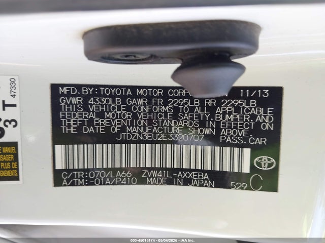 Toyota Prius V Five 2014 JTDZN3EU2E3320707 Image 9
