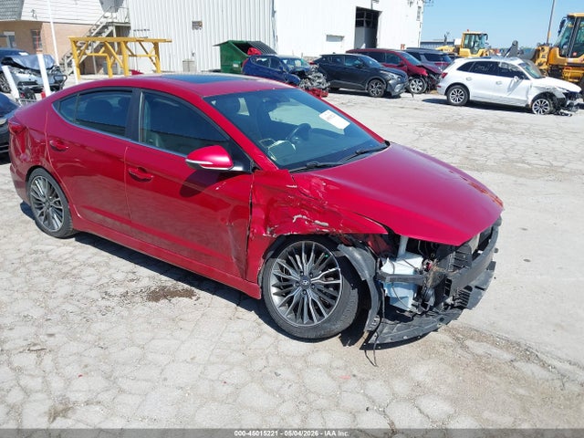Aukcja sprzedaży 2018 Hyundai Elantra Sport, vin: KMHD04LBXJU477160, numer aukcji: 45015221