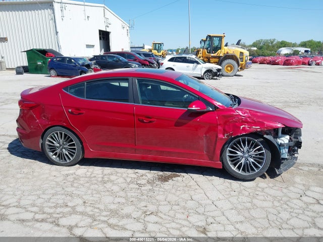 Aukcja sprzedaży 2018 Hyundai Elantra Sport, vin: KMHD04LBXJU477160, numer aukcji: 45015221