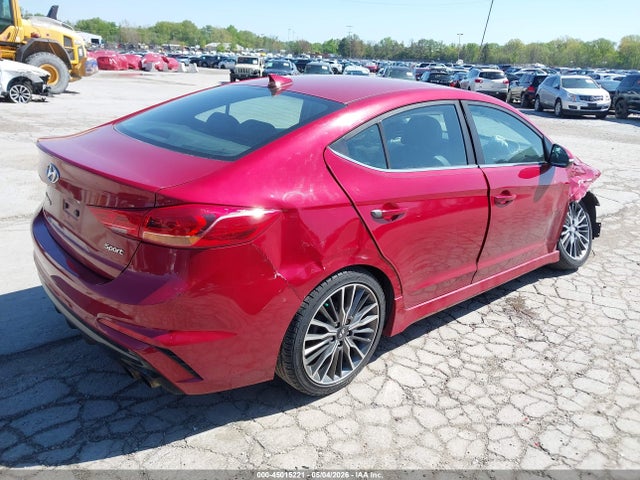 Aukcja sprzedaży 2018 Hyundai Elantra Sport, vin: KMHD04LBXJU477160, numer aukcji: 45015221