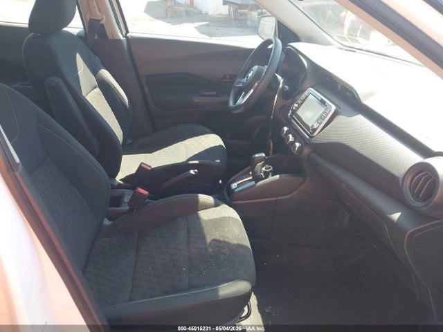 2021 Nissan Kicks S Xtronic Cvt მანქანა იყიდება აუქციონზე, vin: 3N1CP5BV6ML535568, აუქციონის ნომერი: 45015231