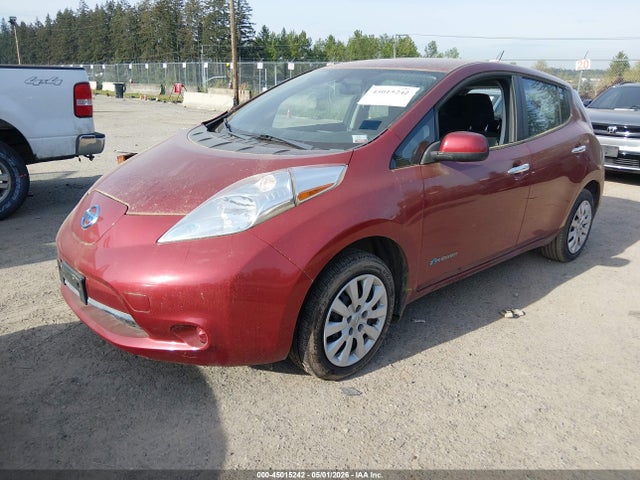45015242 :رقم المزاد ، 1N4AZ0CP7FC308072 vin ، 2015 Nissan Leaf S مزاد بيع
