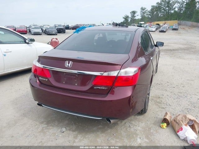 45015265 :رقم المزاد ، 1HGCR2F53DA210465 vin ، 2013 Honda Accord Sport مزاد بيع
