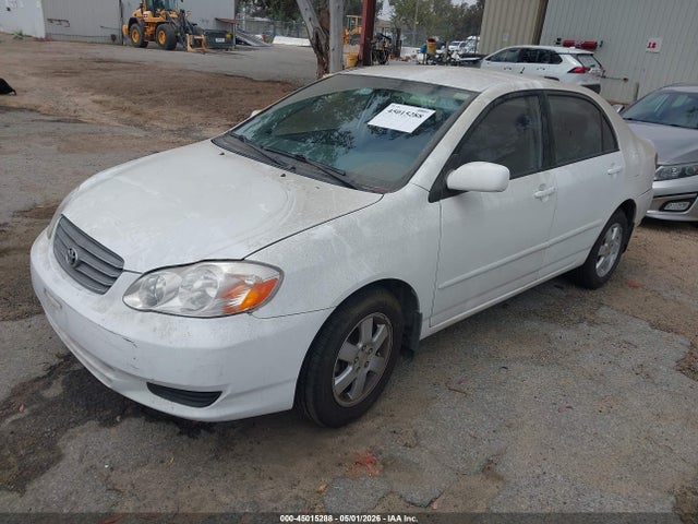 2003 Toyota Corolla Le მანქანა იყიდება აუქციონზე, vin: 1NXBR32E33Z148029, აუქციონის ნომერი: 45015288