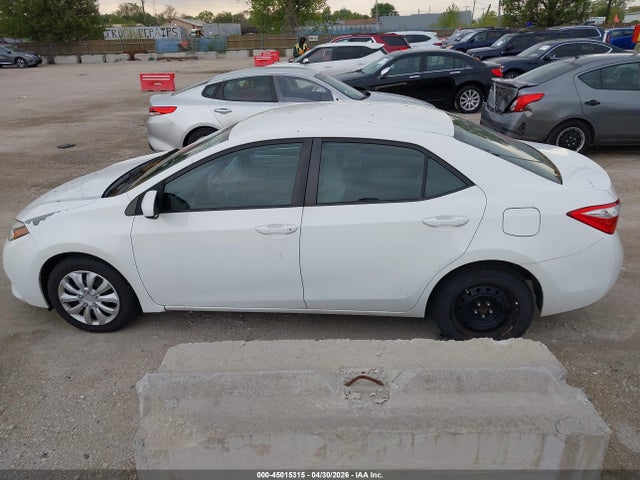 Продажа на аукционе авто 2016 Toyota Corolla Le, vin: 5YFBURHE3GP462845, номер лота: 45015315