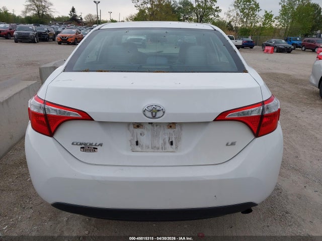 Продажа на аукционе авто 2016 Toyota Corolla Le, vin: 5YFBURHE3GP462845, номер лота: 45015315
