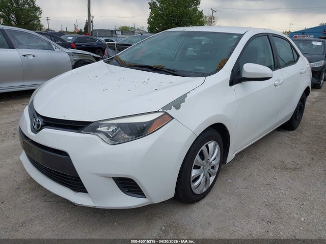 Продажа на аукционе авто 2016 Toyota Corolla Le, vin: 5YFBURHE3GP462845, номер лота: 45015315