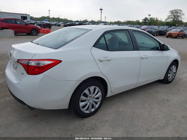 Продажа на аукционе авто 2016 Toyota Corolla Le, vin: 5YFBURHE3GP462845, номер лота: 45015315