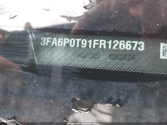 Продажа на аукционе авто 2015 Ford Fusion Se, vin: 3FA6P0T91FR126673, номер лота: 45015350