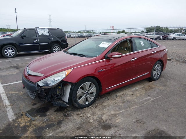 2015 Hyundai Sonata Hybrid Limited მანქანა იყიდება აუქციონზე, vin: KMHEC4A41FA135749, აუქციონის ნომერი: 45015381
