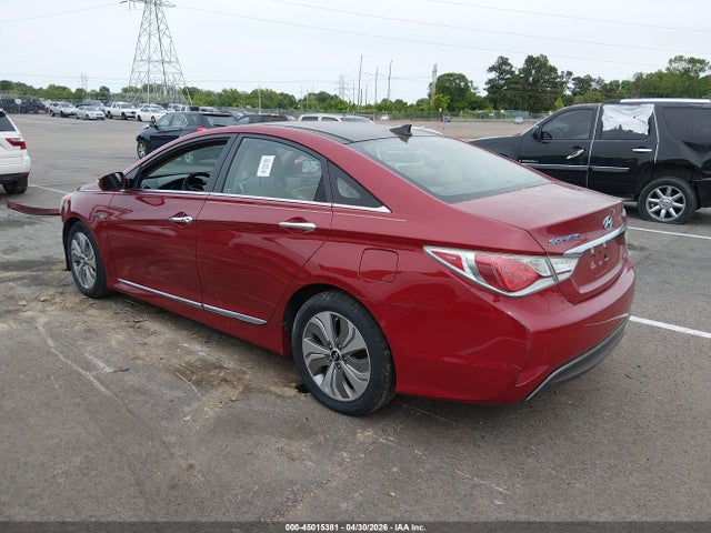 2015 Hyundai Sonata Hybrid Limited მანქანა იყიდება აუქციონზე, vin: KMHEC4A41FA135749, აუქციონის ნომერი: 45015381