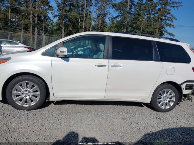 Aukcja sprzedaży 2015 Toyota Sienna Limited Premium 7 Passenger, vin: 5TDDK3DC6FS120540, numer aukcji: 45015418