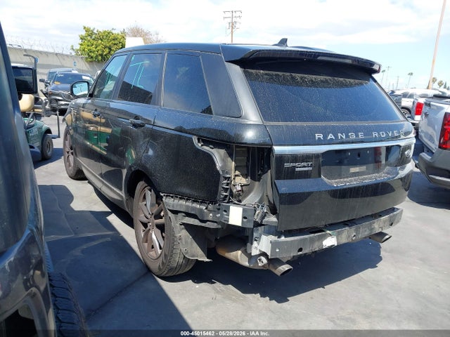 Aukcja sprzedaży 2016 Land Rover Range Rover Sport 3.0l V6 Supercharged Se, vin: SALWG2PF0GA102410, numer aukcji: 45015462