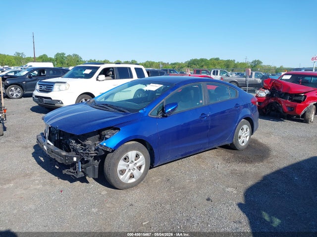 45015467 :رقم المزاد ، 3KPFK4A79HE108904 vin ، 2017 Kia Forte Lx مزاد بيع