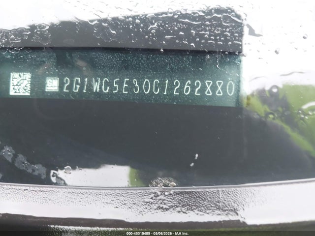 45015489 :رقم المزاد ، 2G1WC5E30C1262880 vin ، 2012 Chevrolet Impala Ltz مزاد بيع